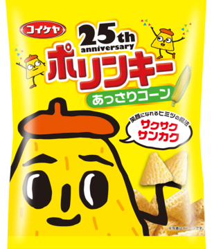 Koikeya “Polinky”, milder Maisgeschmack, Mais-Snack, 60g
