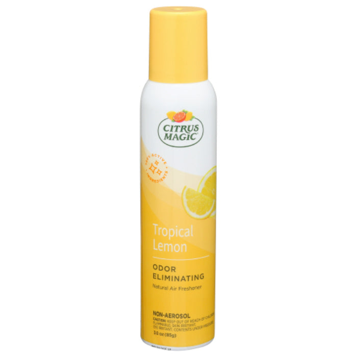 Citrus Magic – Lufterfrischer Spray Tropical Zitrone, 3 Oz (Packung mit 6)
