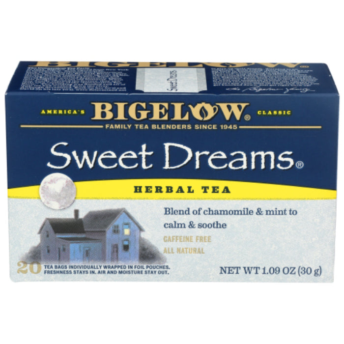 Bigelow Süße Träume Tee, 20 Beutel, 1,09 oz – Packung mit 6