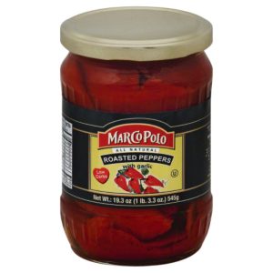 Marco Polo – Paprika mit Knoblauch geröstet, 19,3 Unzen – Packung mit 12 Stück