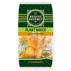 Brioche Gourmet Croissants auf pflanzlicher Basis, mehrere Optionen