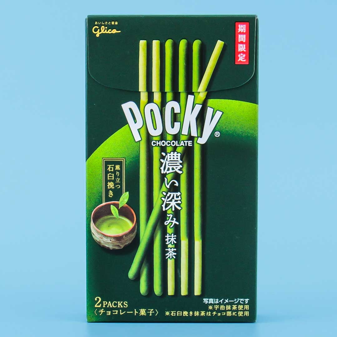 Pocky Biskuit-Sticks – Rich Matcha