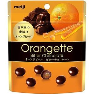 Meiji, Orangette, Orangenschalen und Schokolade, – 49g