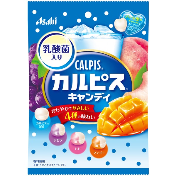 Asahi Calpis Süßigkeiten 100G x 6pack Set Hergestellt in JAPAN Tokyo Snack Land