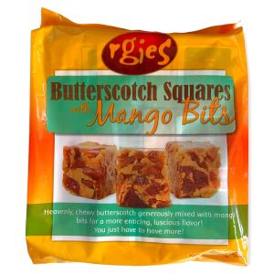 RGIES – Butterscotch Squares with Mangostücke – 10 Stück – 170 g