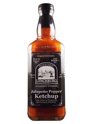 Historic Lynchburg Tennessee Whiskey Jalapeno Pfeffer Ketchup, 15 Unzen