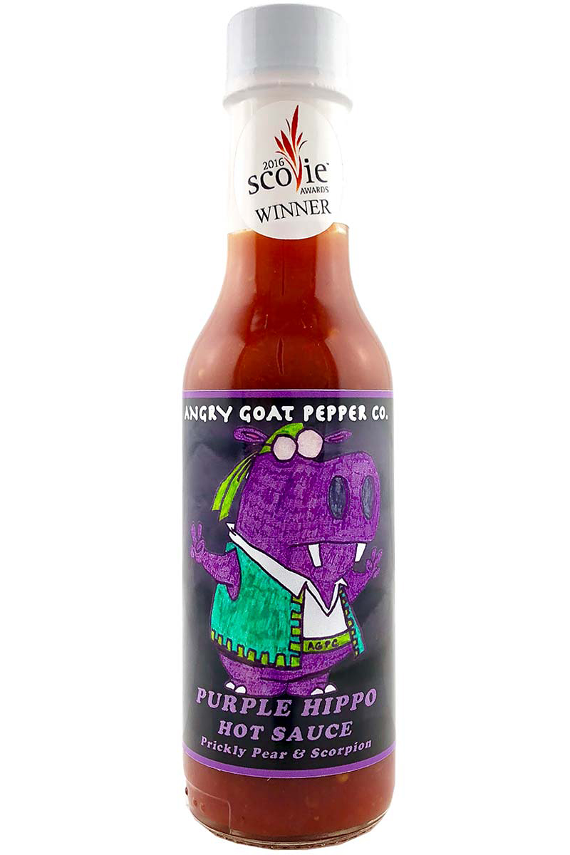 Angry Goat Pfeffer Co. Lila Hippo Chilisauce