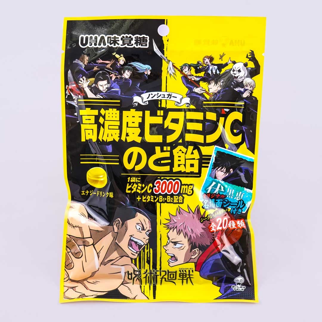 Jujutsu Kaisen Hoher Vitamin C-Kehlkopfbonbon – Energy Drink