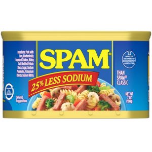 Spam – 25% weniger Natrium – 7 Unzen