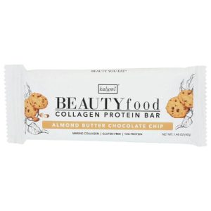Kalumi – Bar Beauty Mandelbutter Schokoladenchips 42 gm – Packung mit 9 Stück