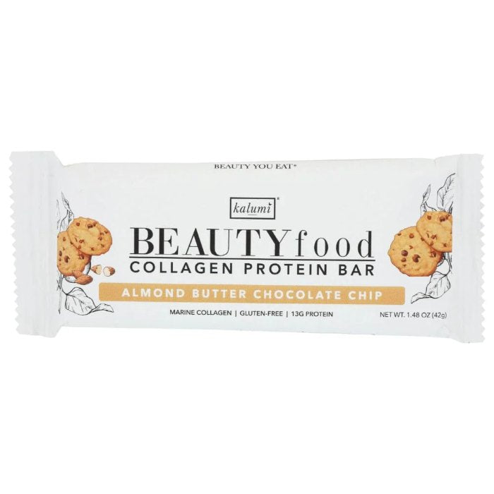 Kalumi – Bar Beauty Mandelbutter Schokoladenchips 42 Gm – Packung mit 9 Stück