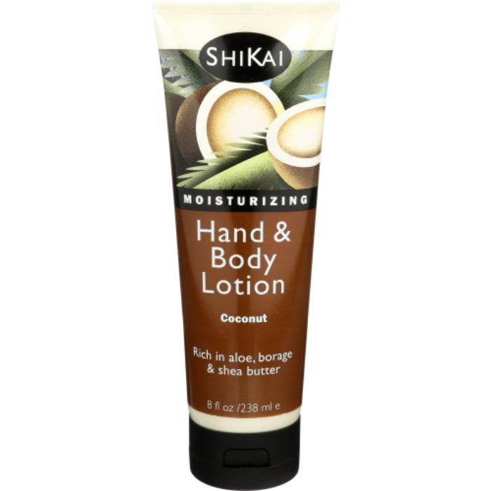 Shikai Lotion, Hand & Körper Kokosnuss, 8 Oz – Packung mit 3