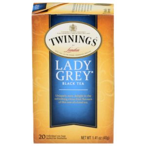Twinings Lady Grauer Tee, 20 Beutel Packung mit 6 Stück