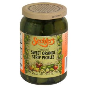 Sechler’s – Candied Süß orange Scheiben, 16 Unzen Packung mit 6