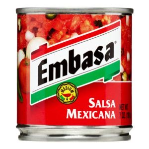 Embasa – Salsa Mexicana Medium 7 Unzen – Packung mit 12