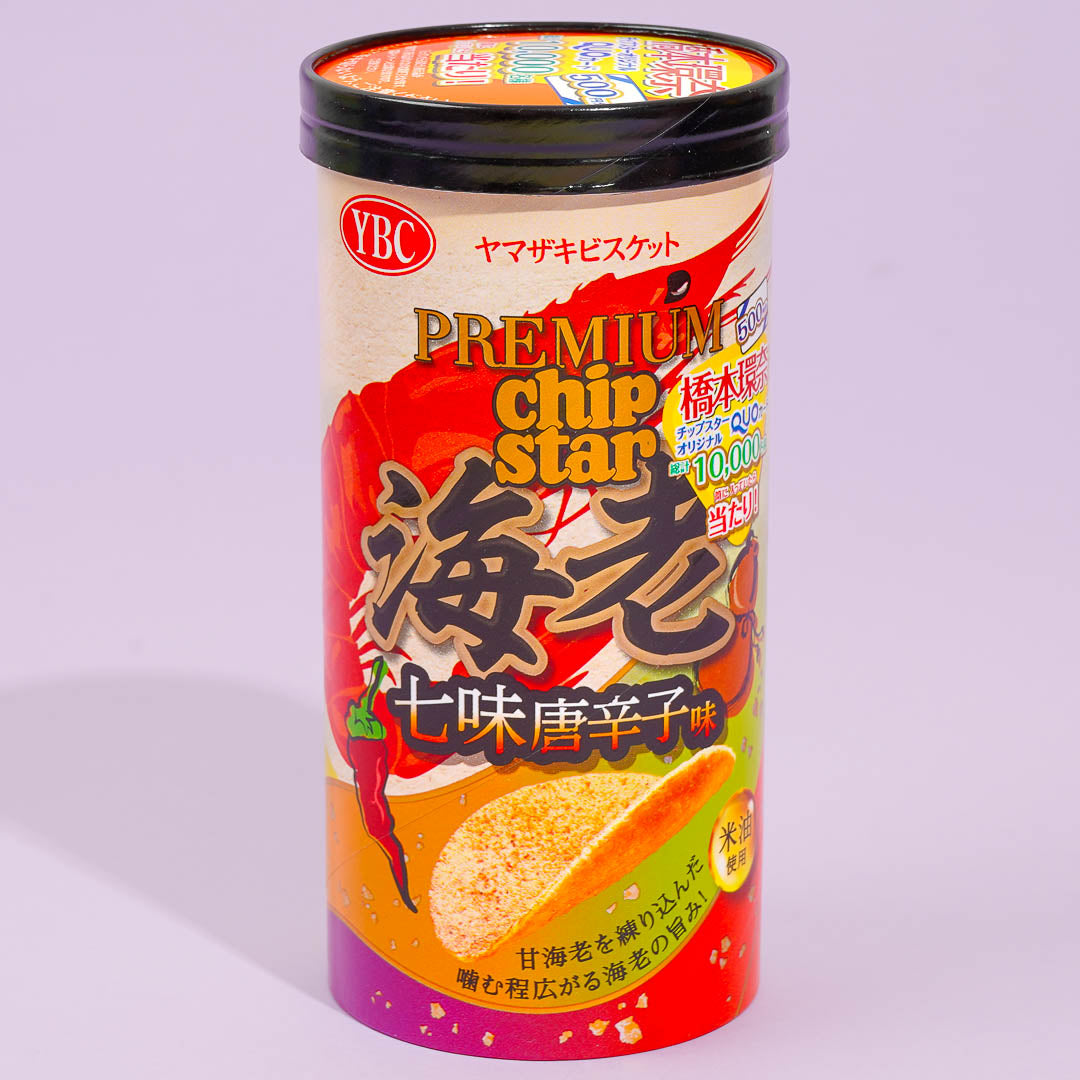 Chip Star Premium Kartoffelchips – Garnele Shichimi Togarashi