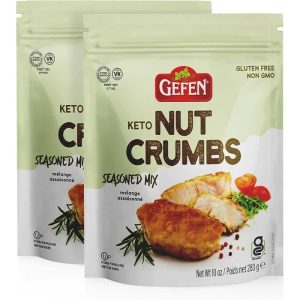 Gefen – Schnitzel Mix normale Nusskrume 10 Unzen – Packung mit 12 Stück