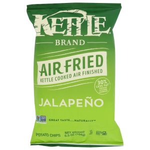 Wasserkocher Lebensmittel – Air Fried Jalapeno Kartoffelchips 6.5 OZ – (Packung mit 12)
