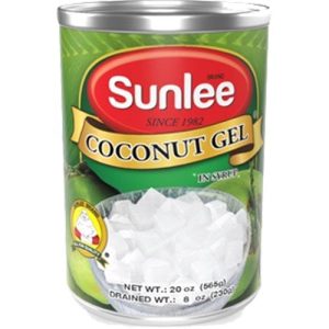 Sunlee Brand – Kokosgel in Sirup – 20 OZ