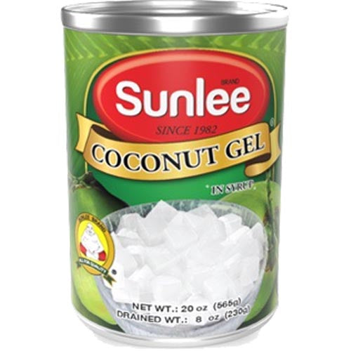 Sunlee Brand – Kokosgel in Sirup – 20 OZ