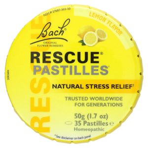 Nelson Bach Rescue Pastille Zitrone 50 gm – Packung mit 12 Stück