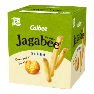 Calbee “Jagabee, leichtes Salzaroma”, 90g