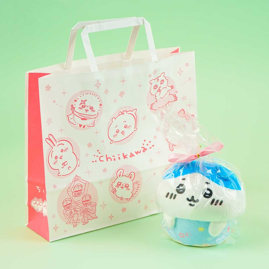 Chiikawa Maskottchen Schokoladentasse mit Geschenktüte – Hachiware