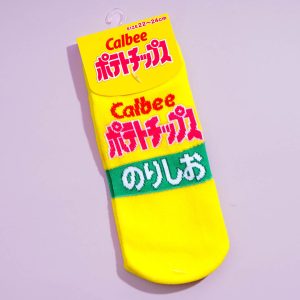 Calbee Kartoffelchips gesalzen Seetang Socken