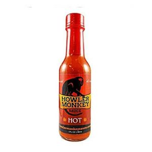 HOWLER MONKEY Soße – Sauce heiß 5 Unzen – Packung mit 6
