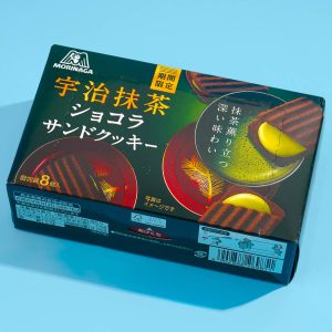 Morinaga Schokolade Sandwich Plätzchen – uji matcha