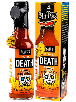 Blairs reiner Tod Naga (Ghost) Jolokia Chilisauce
