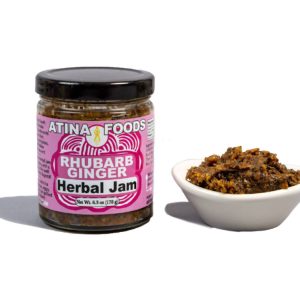 Rhubarb Ingwer Kräutermarmelade – 12 Gläser x – 6oz