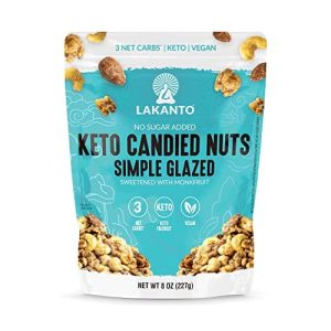 Lakanto Candied Nuts Simple Glazed – knusprig & zuckerarmer Snack