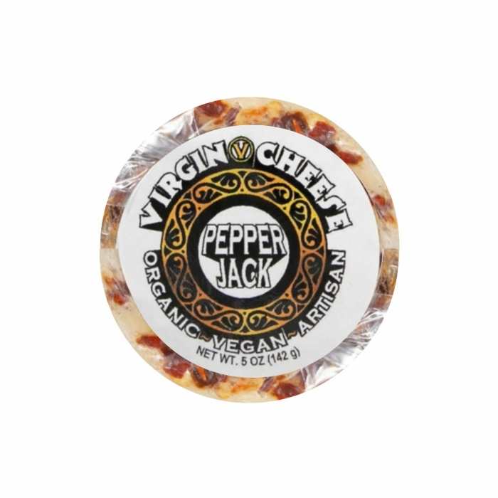 Virgin Käse – Bio Vegan Artisan Pfeffer Jack Käse, 5 Unzen