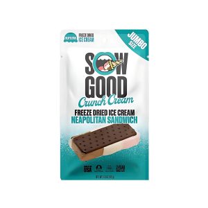 Sow Good Freeze getrocknetes Jumbo-Eis neapolitanisches Sandwich (usa)