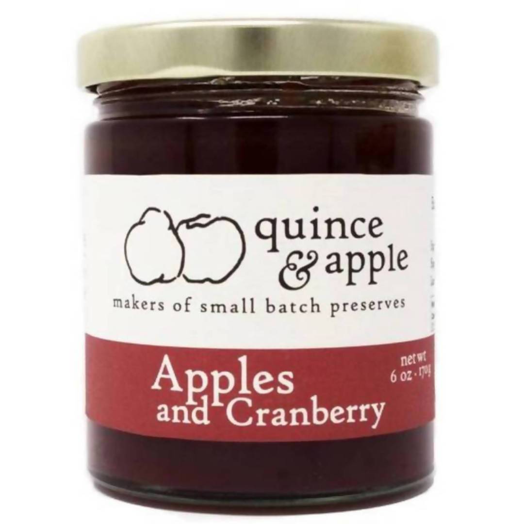 Äpfel und Cranberry Preserve Gläser – 12 x 6 Unzen