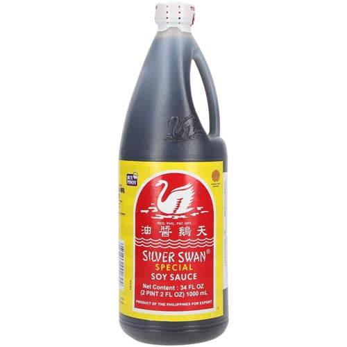 Silber Swan – Sojasauce (Kunststoffflasche) – 1 Liter
