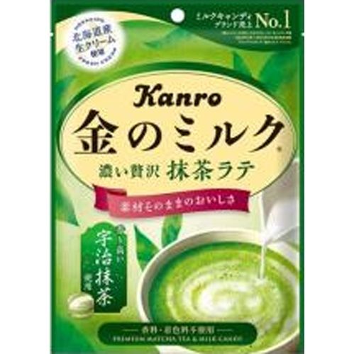 Kanro “Kin no Milch, Premium Milch Süßigkeiten, Matcha Grüner Tee Geschmack” 61g