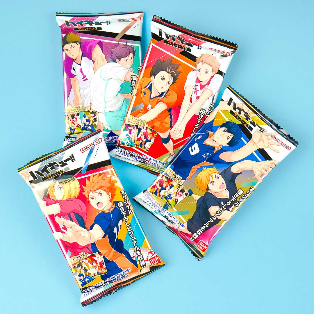 Haikyu!! Vol. 3 Waffel & Karte