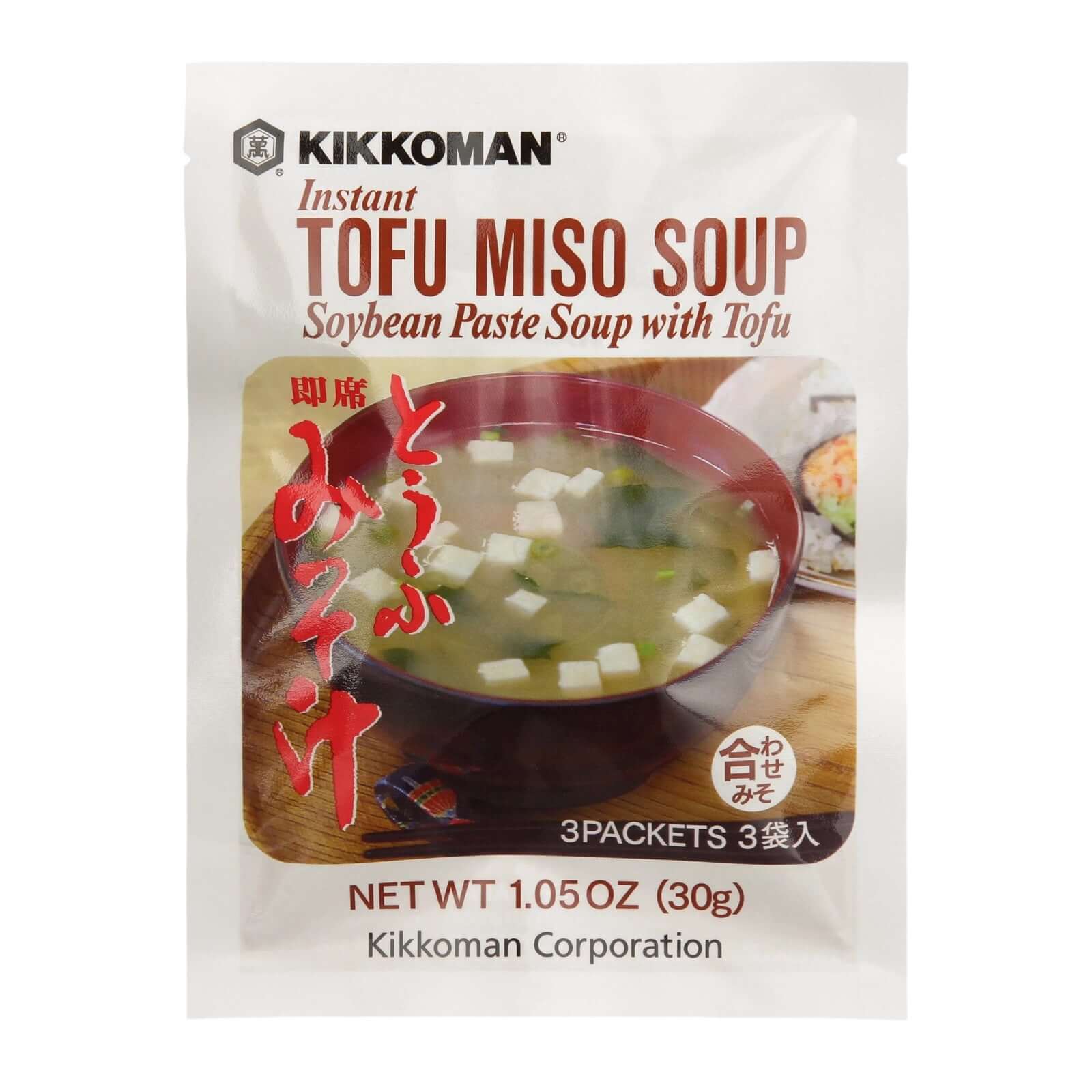 Kikkoman Instant Tofu Miso Suppe