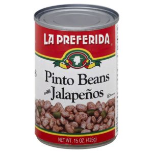 La Preferida – Pinto Jalapeno Bohnen, 15 Unzen – Packung mit 12 Stück