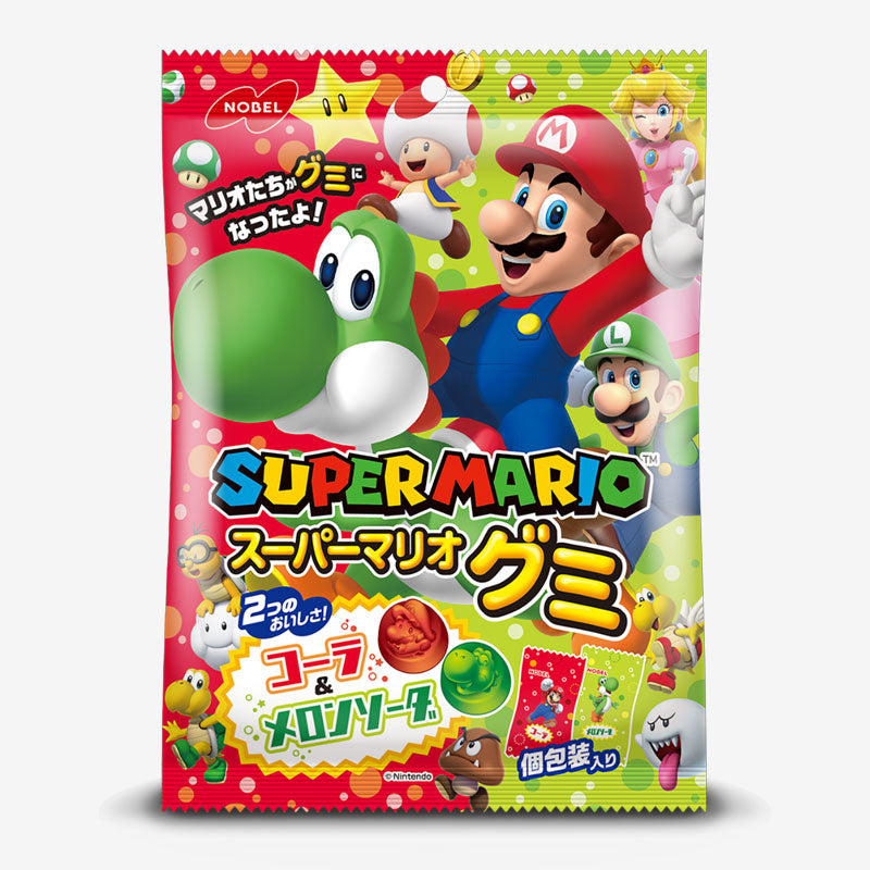 Super Mario Gummy Süßigkeiten – Cola & Melone
