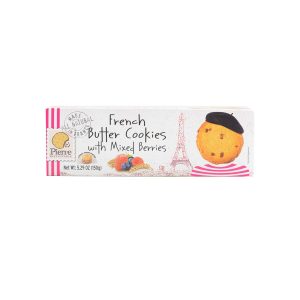 Pierre Biscuiterie Butterkekse mit gemischten Beeren (France)