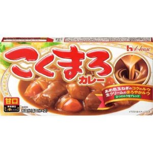 House Foods Kokumaro Japanese Curry Roux Soße mild – 140g