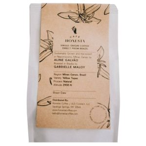 Ganze Bohnen gerösteten Kaffee (mittlerer Braten) Beutel – 1 x 3 Unzen