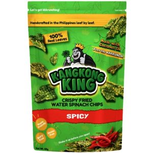 KangKong King – Crispy Fried Wasser Spinat-Chips – würzig – 60 g