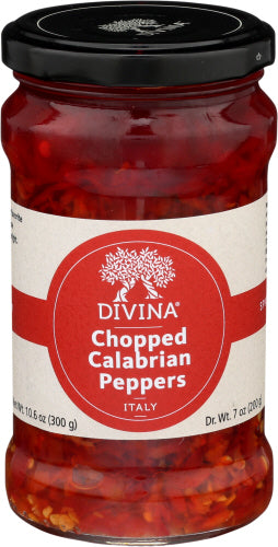 Divina Paprika Kalabrien gehackt, 10,6 Oz – 6er Packung