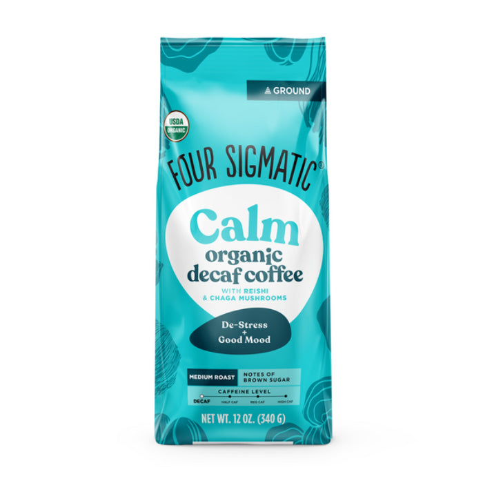 Vier Sigmatic – Kaffee gemahlen Calm Org 12 Oz – Packung mit 1