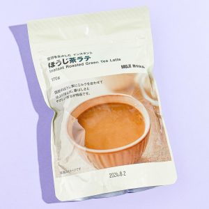 MUJI Sofort gerösteter grüner Tee Latte Beutel