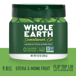 ganze Erde – Stevia & Mönch Obstsüßstoff Bulk Glas
